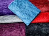 پتو مسافرتی دونفره وارداتی طرح گل گندم از جنس ابریشم
