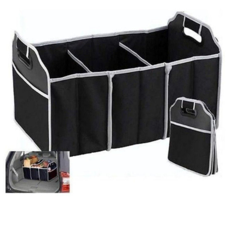 نظمدهنده صندوق عقب خودرو با ابعاد 50x32x32 | جعبه وسایل و مرتبسازی صندوق عقب خودرو