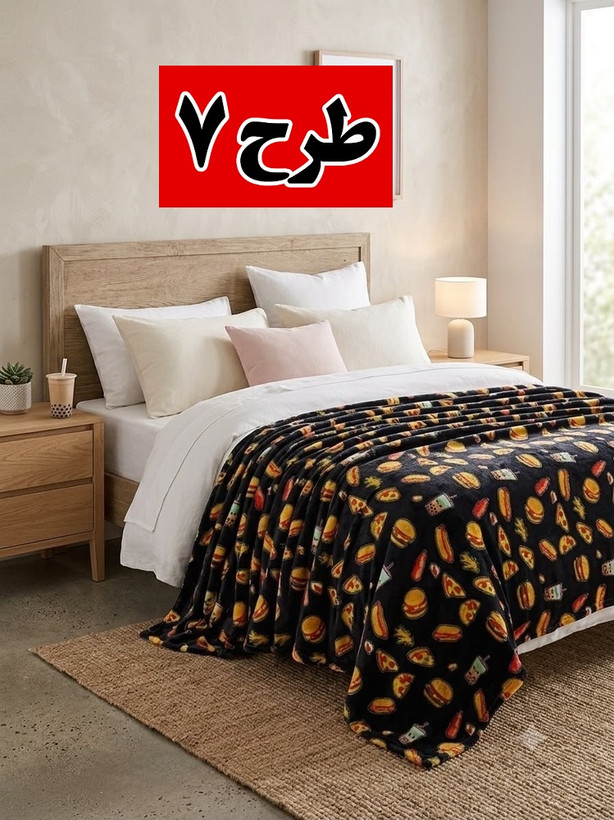 خرید پتو طرحدارنوجوان لوکس و منحصربهفرد تو تدی وارداتی سایز نوجوان از جنس ابریشم با طرح های خاص و کمیاب | طرحهای محدود