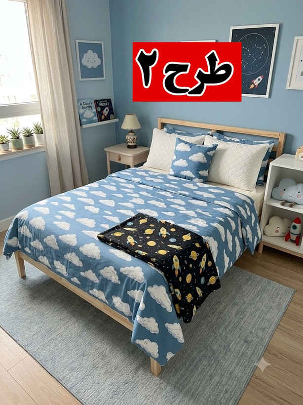 خرید پتو طرحدارنوجوان لوکس و منحصربهفرد تو تدی وارداتی سایز نوجوان از جنس ابریشم با طرح های خاص و کمیاب | طرحهای محدود