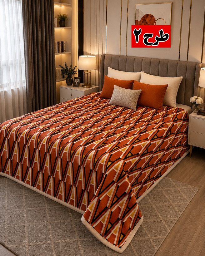 پتو پشت بعبعی ۲ نفره وارداتی– تجربهی گرمای بینظیر و سنگینیِ آرامشبخش (سایز ۲۰۰×۲۳۰)