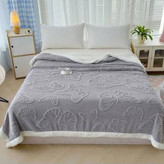 خرید پتو تدی (ببعی) دو نفره وارداتی | قیمت پتو تدی چهار فصل نرم و لطیف با ابعاد 220 × 200