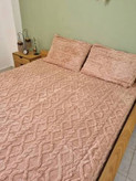 نیم ست دونفره روتختی گیس بافت وارداتی با کیفیت بالا
