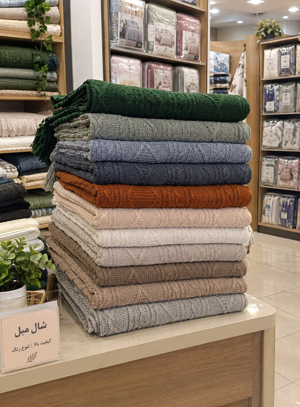 شال مبل پانچی از برند دیانا